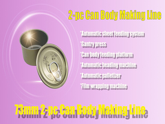 Maszyna do produkcji metalowych puszek 300CPM do produkcji puszek z blachy białej z certyfikatem CE