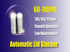 Automatyczna maszyna do produkcji metalowych puszek Układarka pokrywy Napięcie 380 V 50 Hz