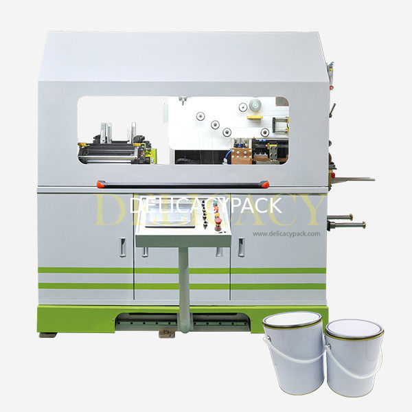 Automatyczna linia do produkcji farb chemicznych 1-5L Ocynowana blacha spawalnicza spawalnicza maszyna do puszek