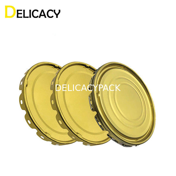 Blaszane podłoże Żelazo Metalowe pokrywki do 10-litrowego okrągłego przemysłowego wiadra z farbą chemiczną