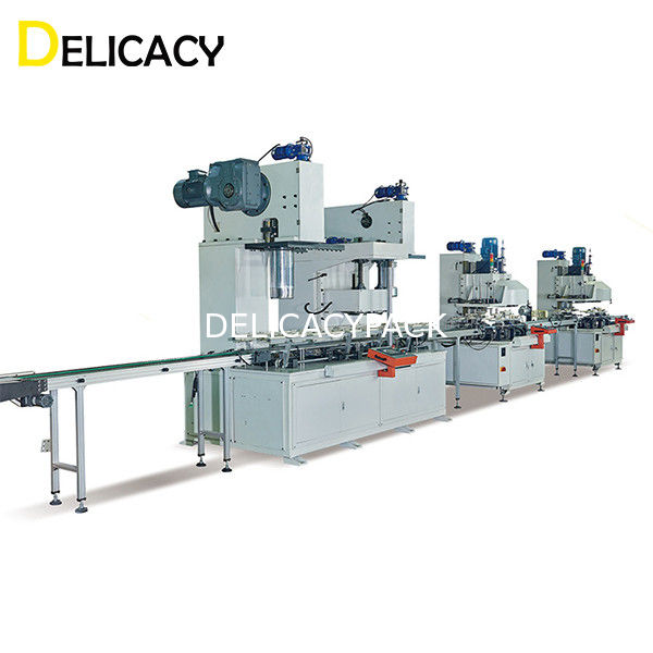 Automatyczna linia produkcyjna puszek o mocy 35 kW do produkcji wiader chemicznych