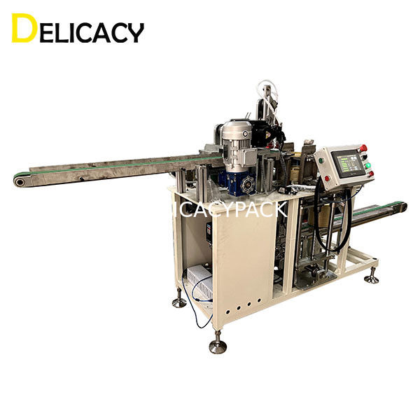 Automatyczna maszyna do produkcji metalowych puszek Układarka pokrywy Napięcie 380 V 50 Hz