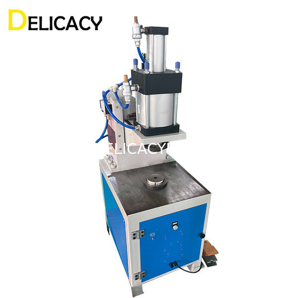 Półautomatyczna maszyna do produkcji puszek z kołnierzem do okrągłych puszek 99 mm 127 mm