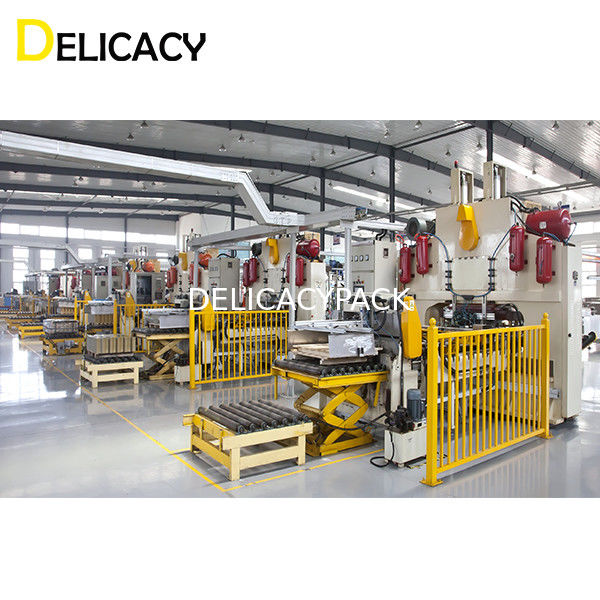 7 Głowy Prasowanie do wprowadzenia arkusza typu H do linii produkcji pokrywek metalowych