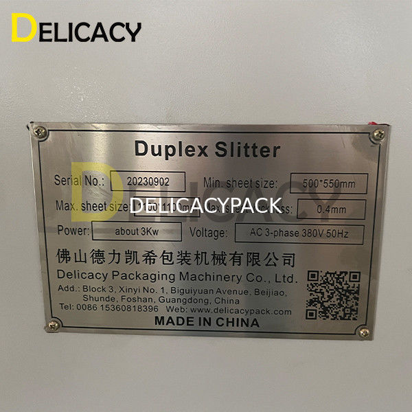 Automatyczna maszyna do cięcia płyt żelaznych wzdłużnych i poprzecznych Duplex Automatyczny przecinak do produkcji puszek