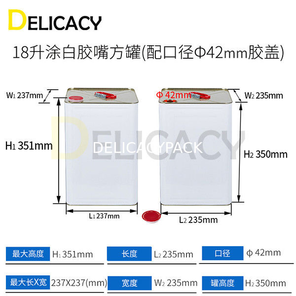Linia produkcyjna pełnoautomatyczna w fazie 3 do 18L pojemników z puszek cynowych