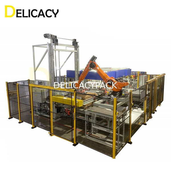 Zwiększenie wydajności produkcji dzięki w pełni zautomatyzowanej maszynie do pakowania robotów do łatwo łuszczących się pokrywek