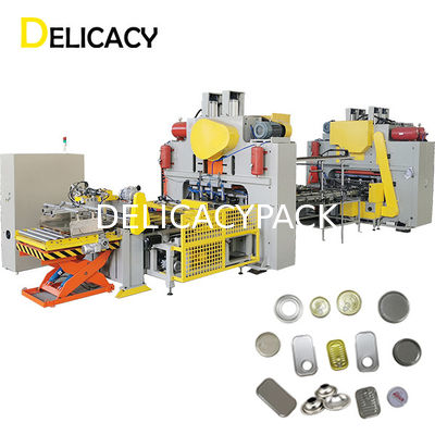 W pełni automatyczna linia produkcyjna puszek CNC, prasa do podawania blachy EOE End Tinplate